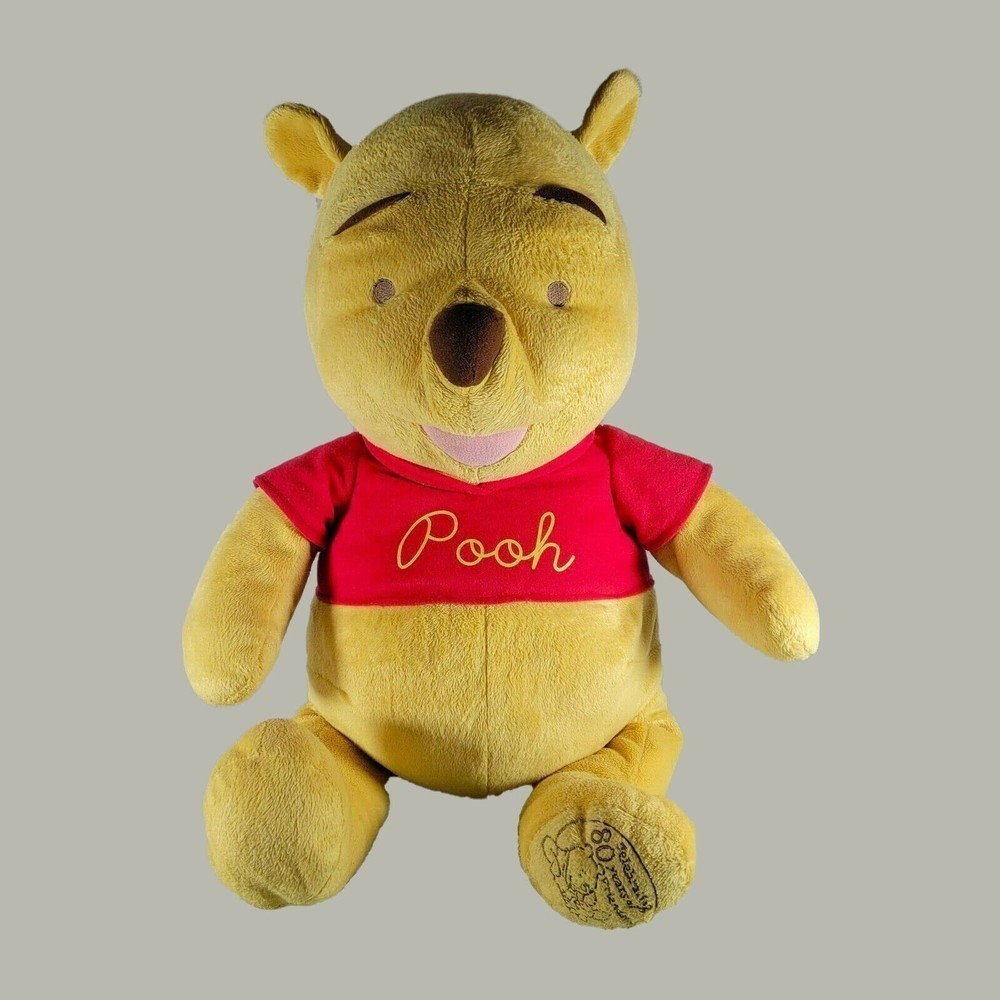 Winnie the Pooh Plush Celebrating 80 Years of Friendship Large 24" Tall